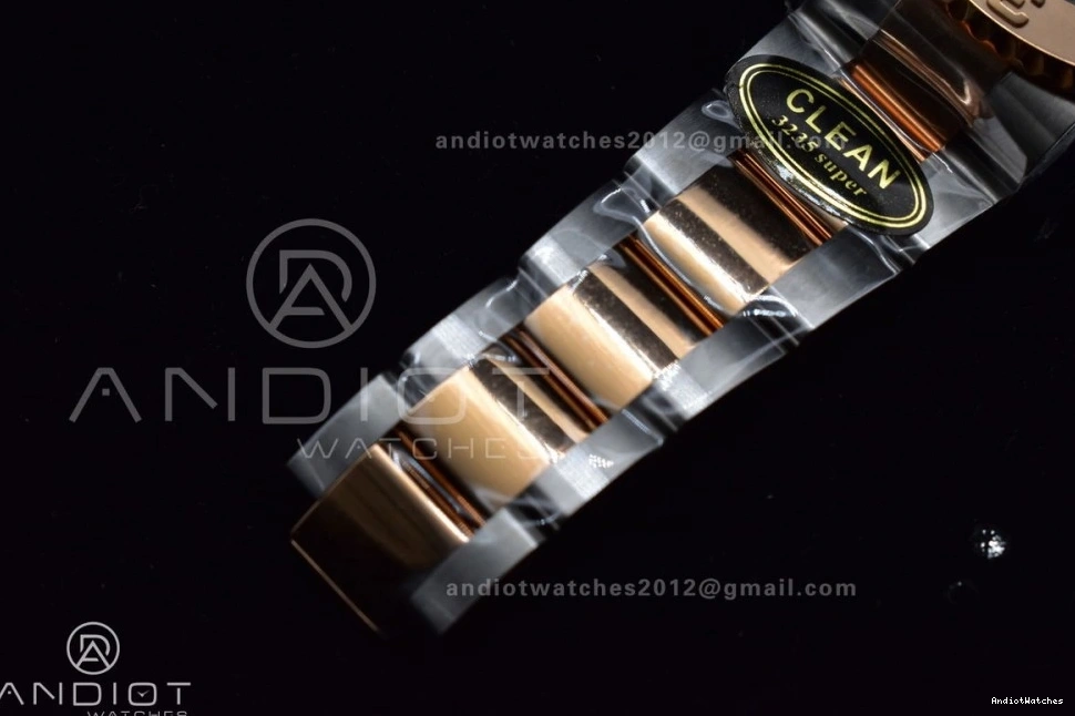 Steel VR Brown 904L Gold Best Clean On 126621 Dial Edition Yacht-Master Plated 1:1 Rose Trendy 488 Bracelet SS 0824
